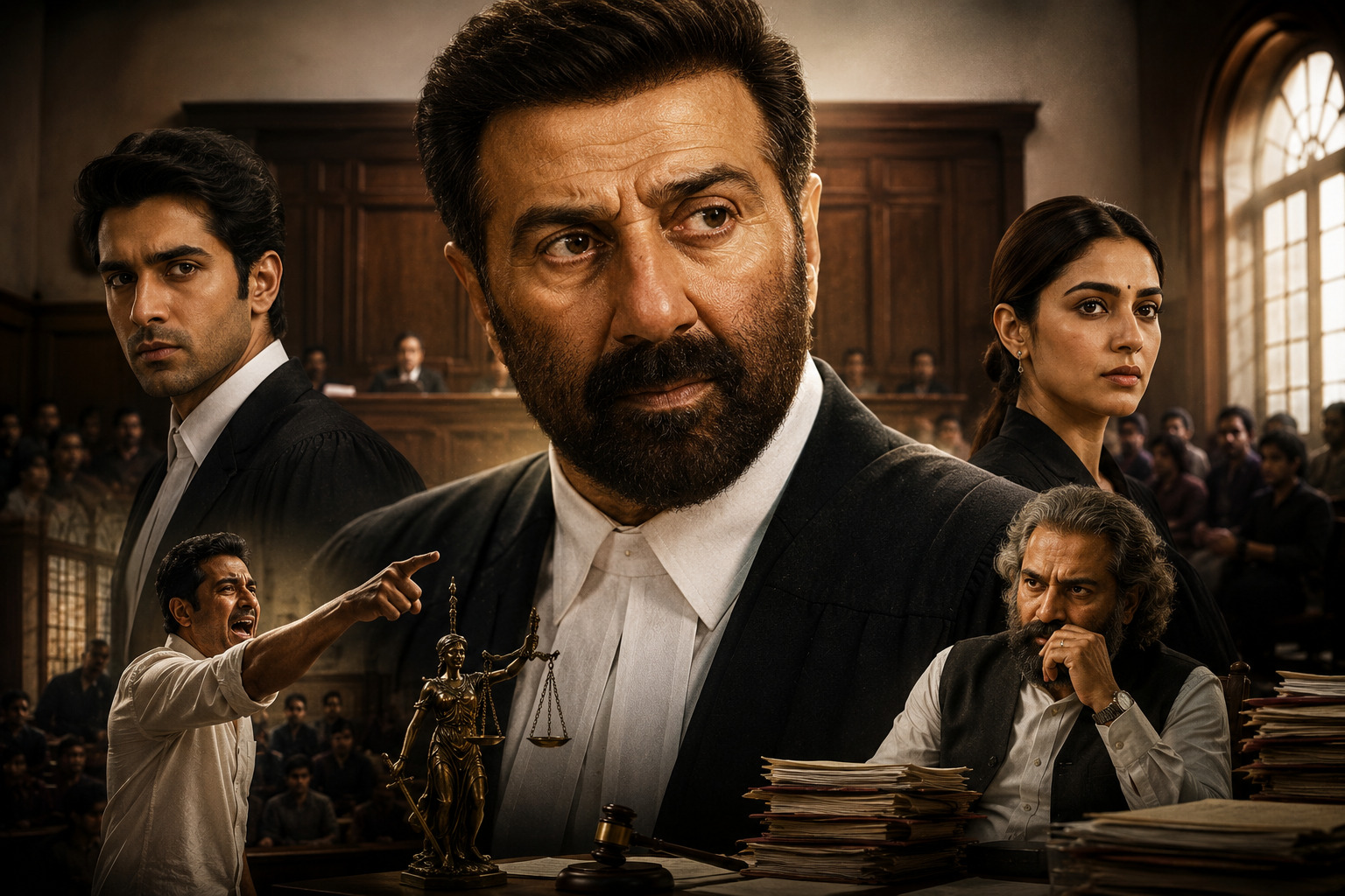 Ikka Movie Review - Sunny Deol Akshaye Khanna Netflix courtroom drama