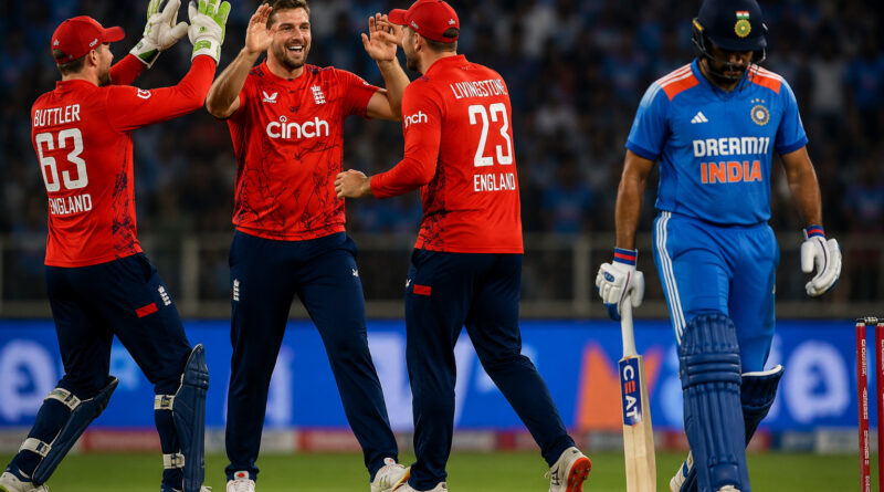 India vs England 3rd T20I 2026 - England win by 125 runs Trent Bridge