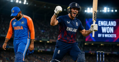 India vs England 4th T20I - England win by 9 wickets Harry Brook