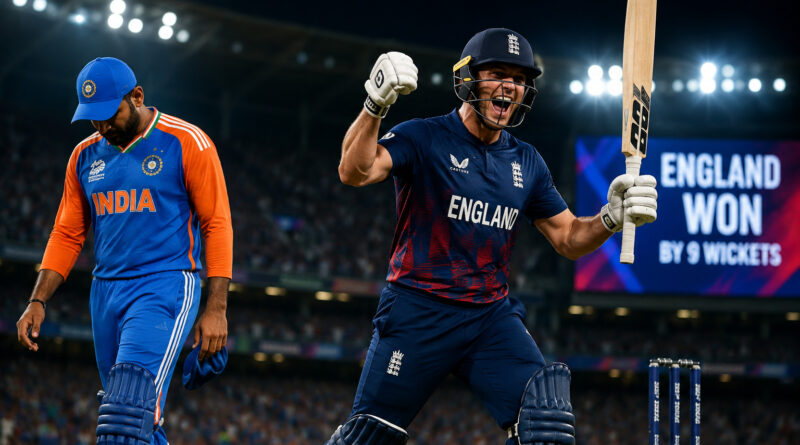 India vs England 4th T20I - England win by 9 wickets Harry Brook