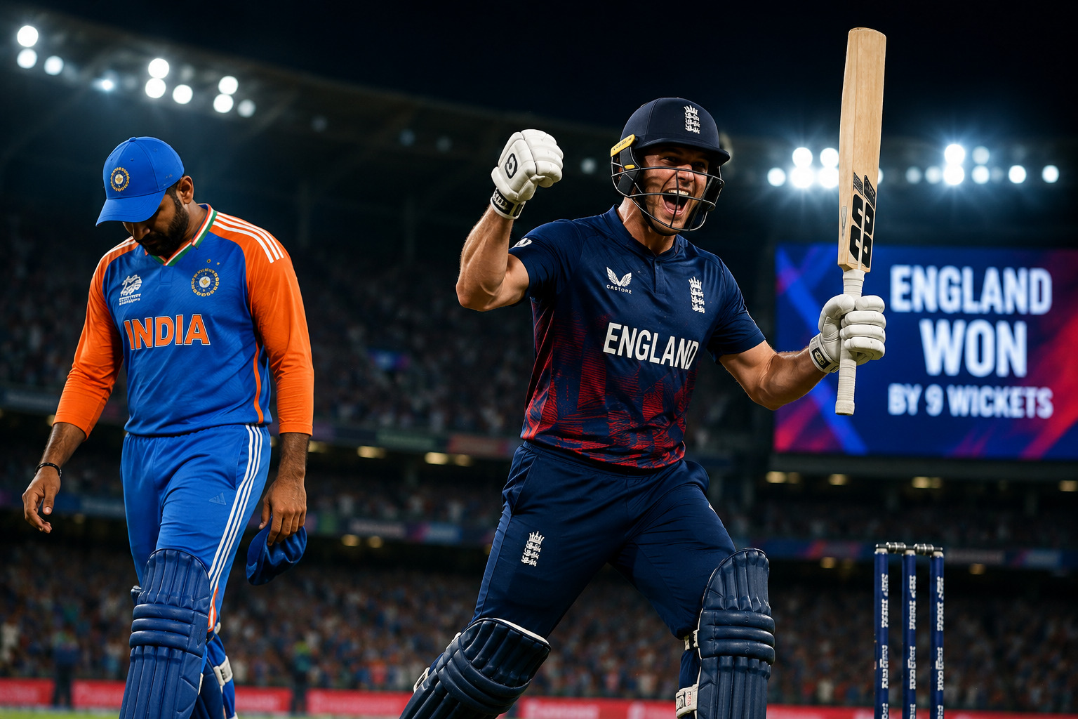 India vs England 4th T20I - England win by 9 wickets Harry Brook