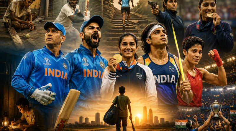 Indian Athletes Struggle Stories - inspirational journey of Indian sports icons