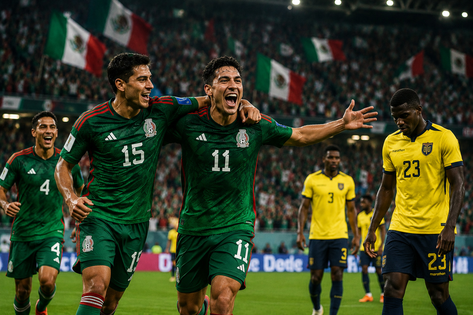 Mexico vs Ecuador World Cup 2026: मेक्सिको 2-0 से जीता, राउंड ऑफ 16 में 2 Mexico vs Ecuador World Cup 2026 - Mexico win 2-0 Round of 32