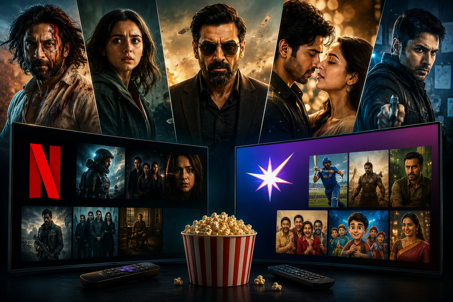 New OTT Releases This Week - Netflix and JioHotstar movies