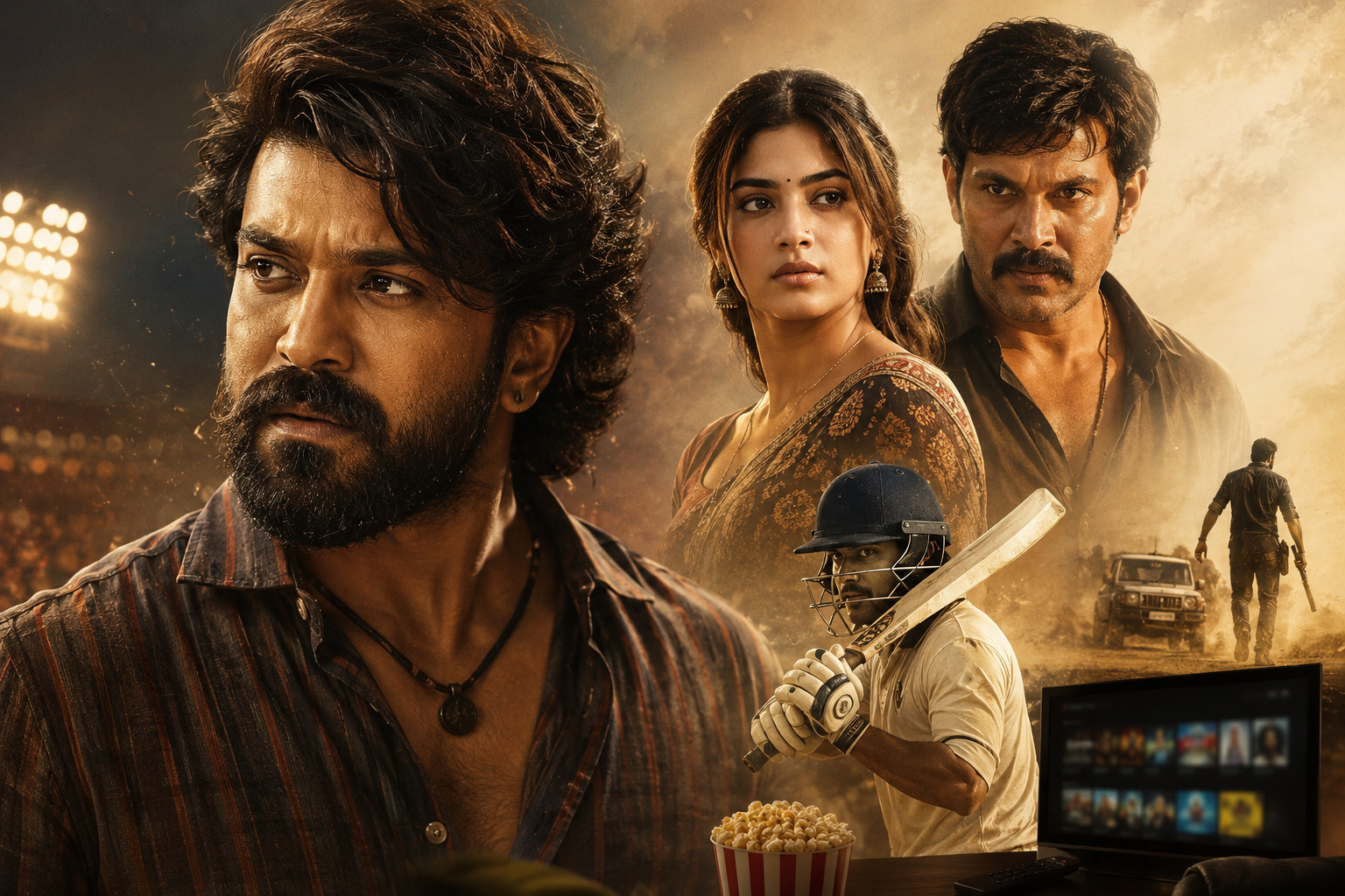 Peddi Movie OTT Release - Ram Charan film on Netflix