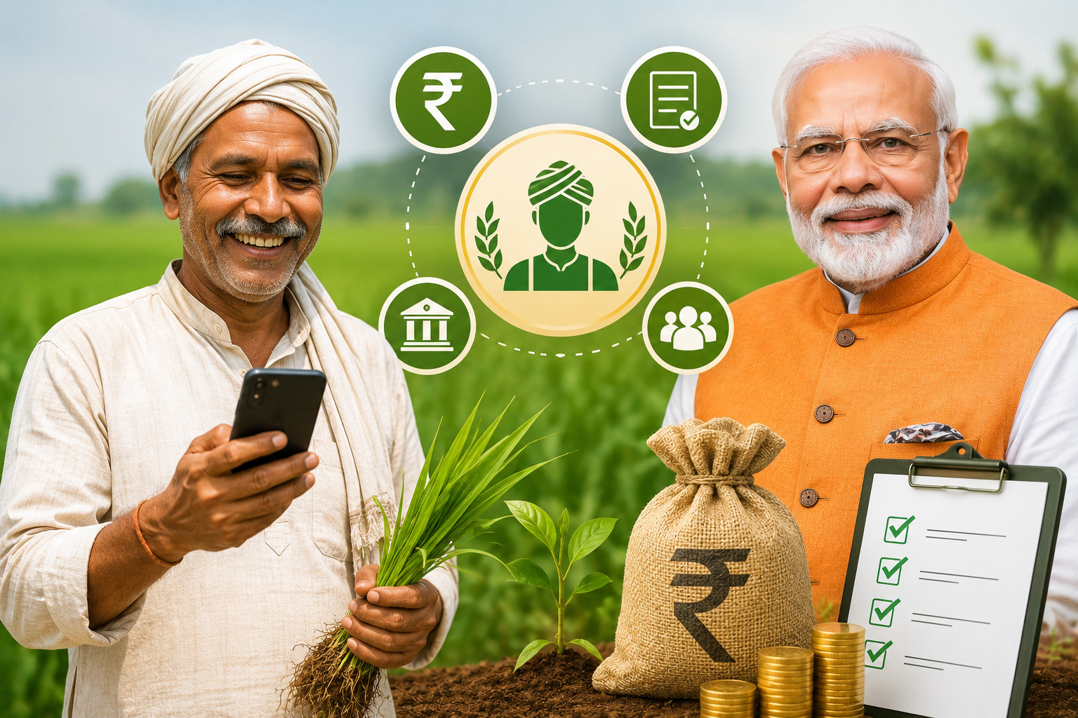 प्रधानमंत्री किसान सम्मान निधि: किस्त, स्टेटस चेक और पात्रता की जानकारी 2 PM Kisan Samman Nidhi - farmer scheme installment and status check