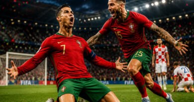 Portugal vs Croatia World Cup 2026 - Ronaldo Ramos goals 2-1 win