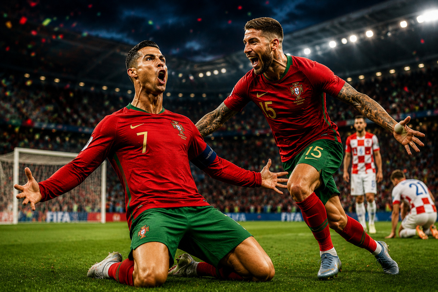 Portugal vs Croatia World Cup 2026: रोनाल्डो-रामोस के गोल से जीता पुर्तगाल 2 Portugal vs Croatia World Cup 2026 - Ronaldo Ramos goals 2-1 win