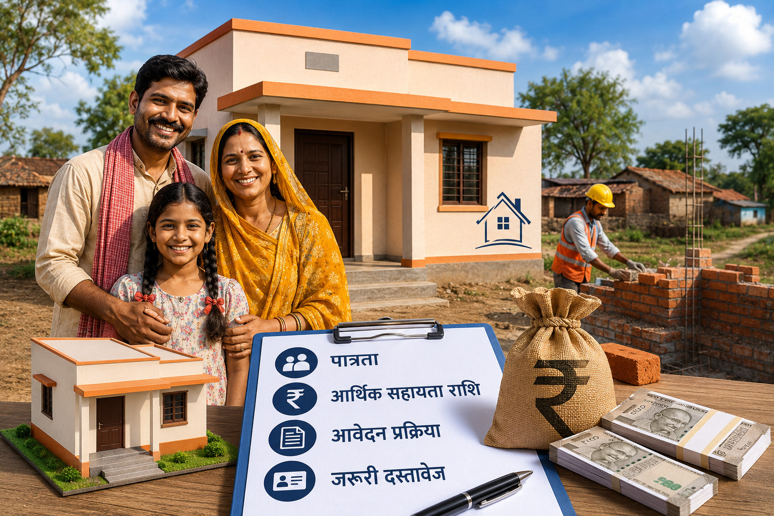 Pradhan Mantri Awaas Yojana Gramin - PMAY-G rural housing scheme details