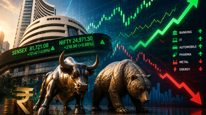 Sensex Today - BSE Sensex and Nifty 50 stock market update