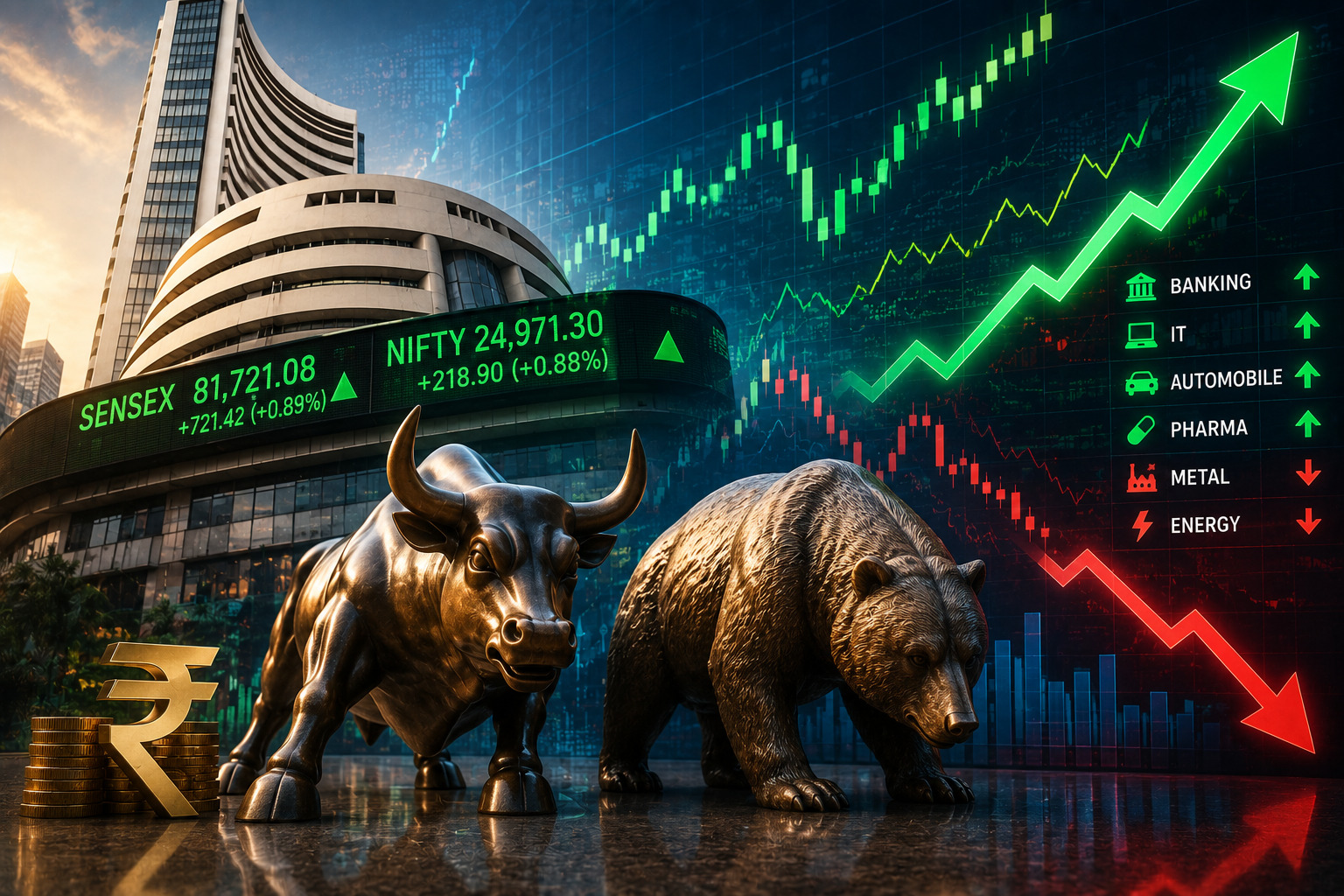 Sensex Today: सेंसेक्स और निफ्टी का ताज़ा हाल और असर