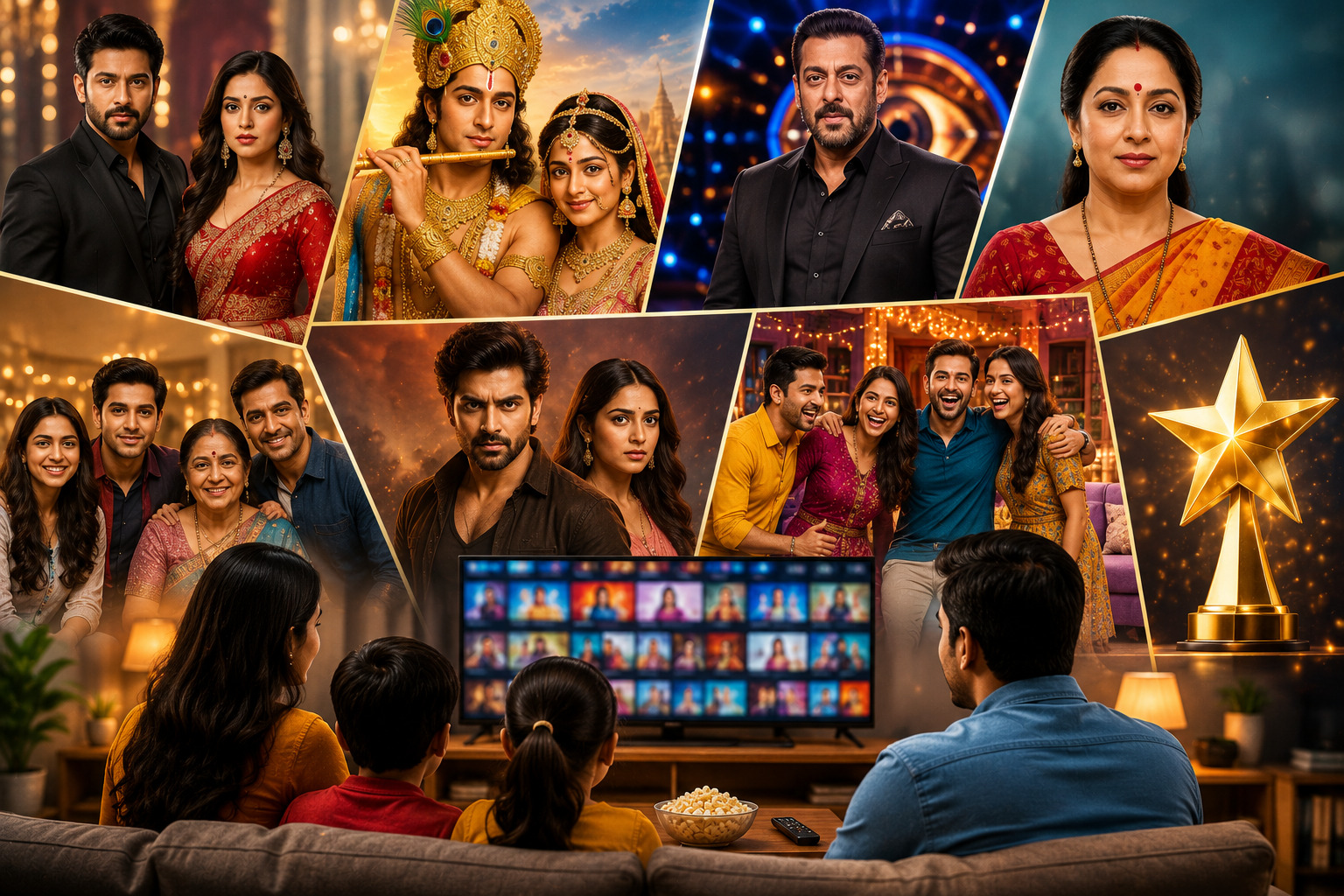 भारत के टॉप टीवी शो और उनकी लोकप्रियता का राज़ 2 Top Indian TV Shows - popular Hindi serials and TRP ratings