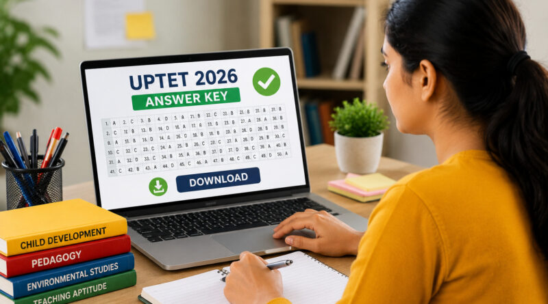 UPTET Answer Key 2026 - upessc.up.gov.in download link