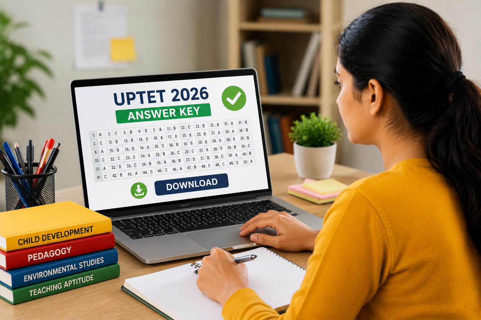 UPTET Answer Key 2026 - upessc.up.gov.in download link