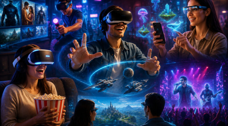 VR and AR in Entertainment - future of immersive entertainment