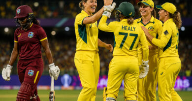 West Indies Women vs Australia Women - Australia win semi-final by 8 wickets T20 World Cup 2026